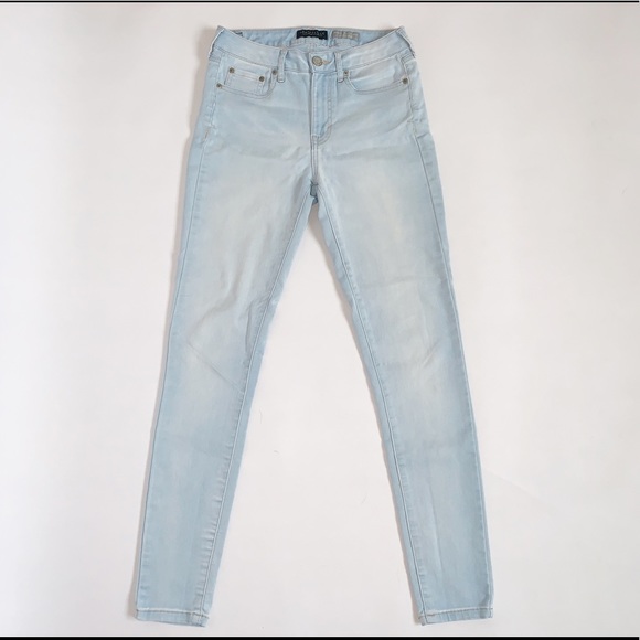 Aeropostale High Waisted Jegging Sz 4 Long - Picture 3 of 6